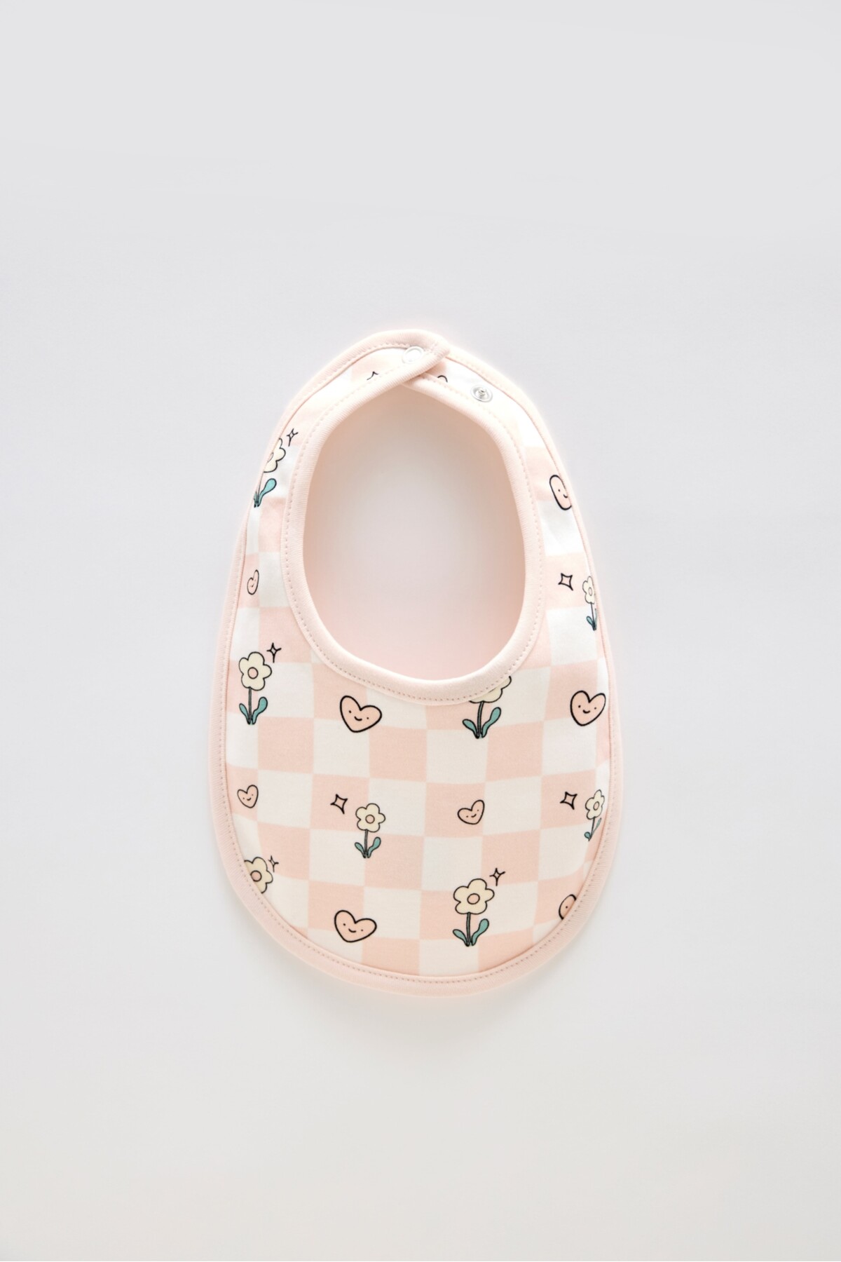 Picture of Yenidoğan Önlük & Şapka Seti - Dama