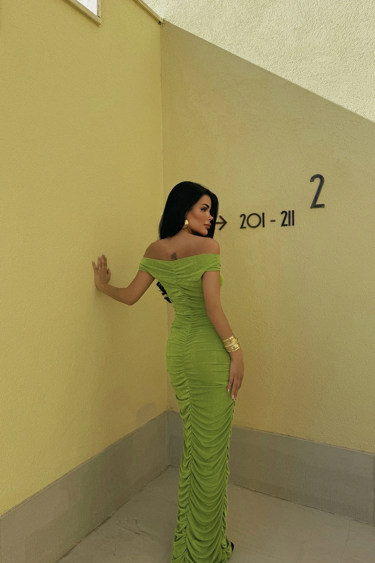 Picture of Green Naselinta Dress