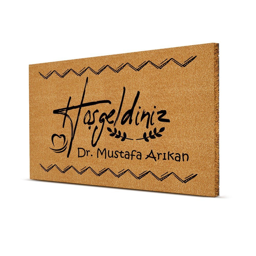 Picture of Decovetro Kişiye Özel Paspas Diş Hekimi 40 x 60 Cm