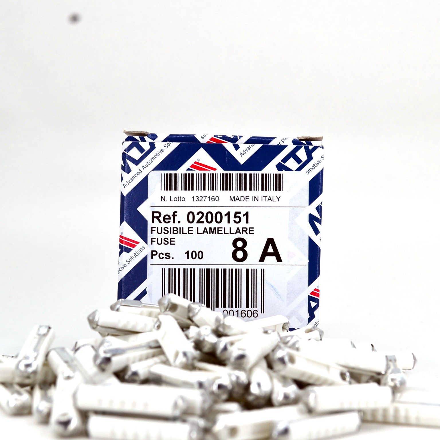 Picture of 5 Adet 8 Amper Beyaz Taş Sigorta 8A