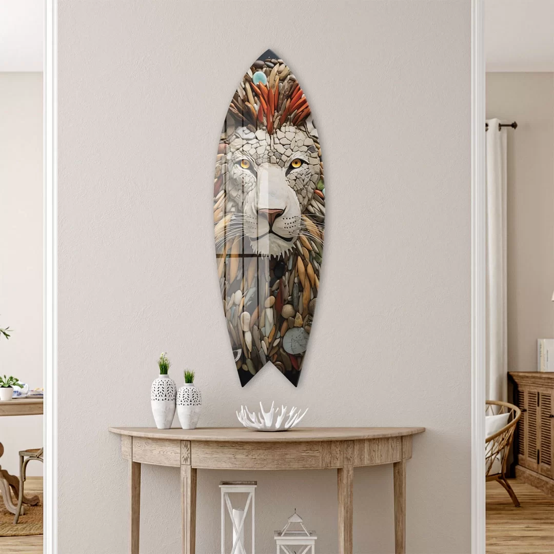 Picture of Decovetro ST 4029 Dekoratif Cam Sörf Tahtası 33x100 Cm