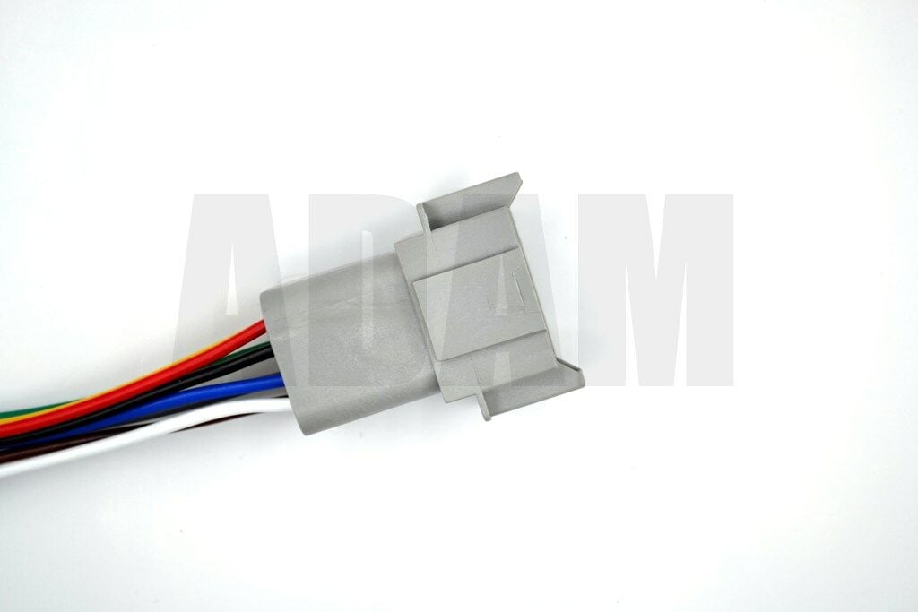 Picture of 8 Pin Kablolu Deutsch Soket Elektrik Bağlantı Konnektörü Soketi Dişi (Pinleri Erkektir)