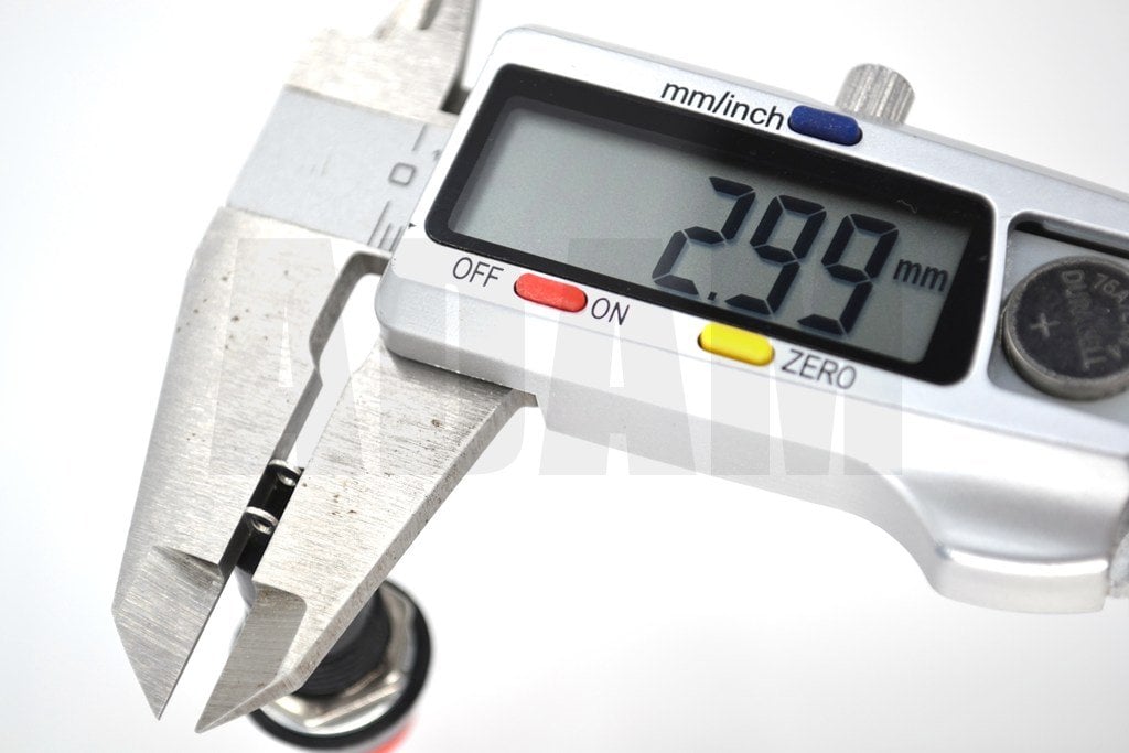 Picture of Kırmızı Uzun Buton 1-0 Yaylı Anahtar MT-ANY28