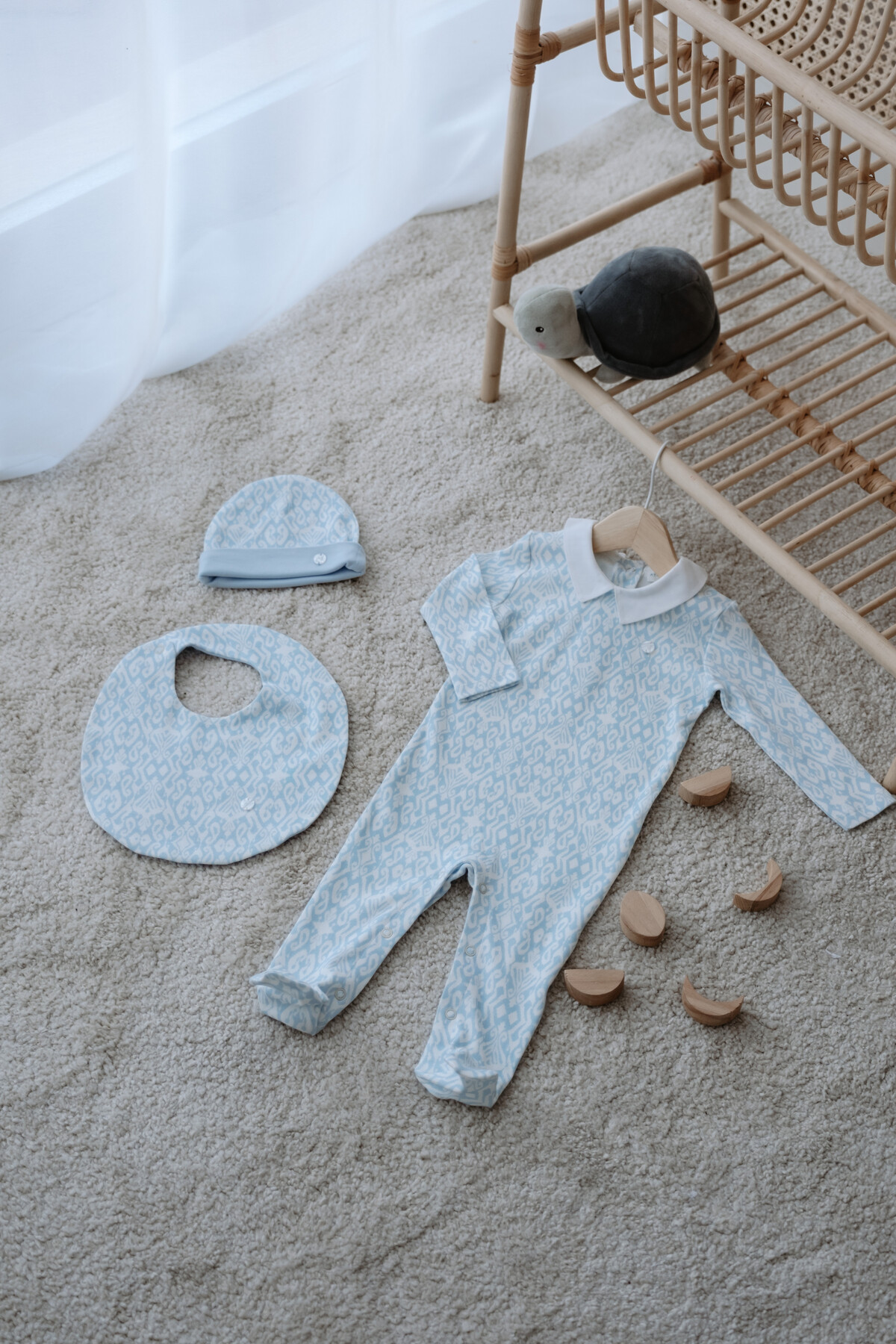 Picture of 5'Li Yenidoğan Seti - İkat / Mavi