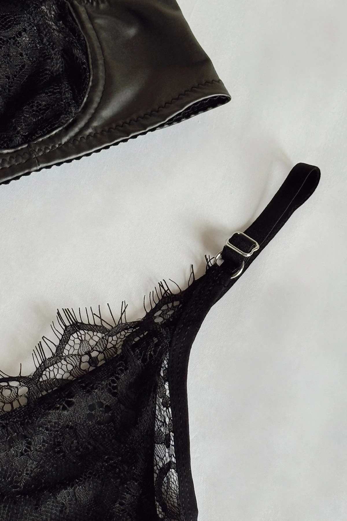 Picture of Khaki Leather Underwear