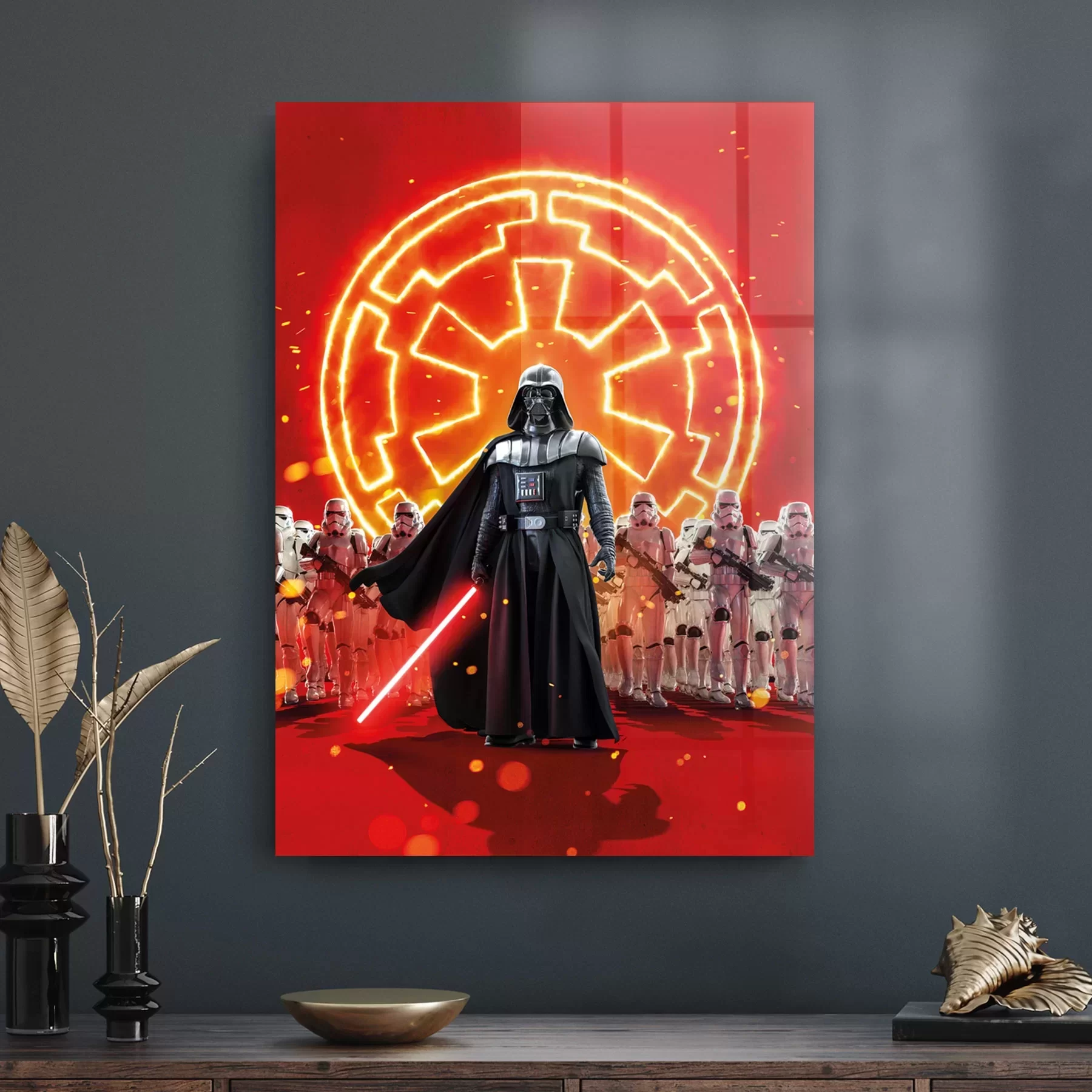Picture of Decovetro Cam Tablo Star Wars Darth Vader 30x40 cm