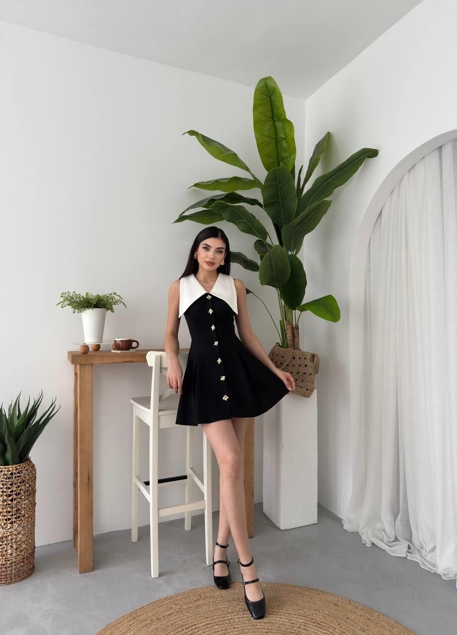 Picture of Ness Düğmeli Elbise