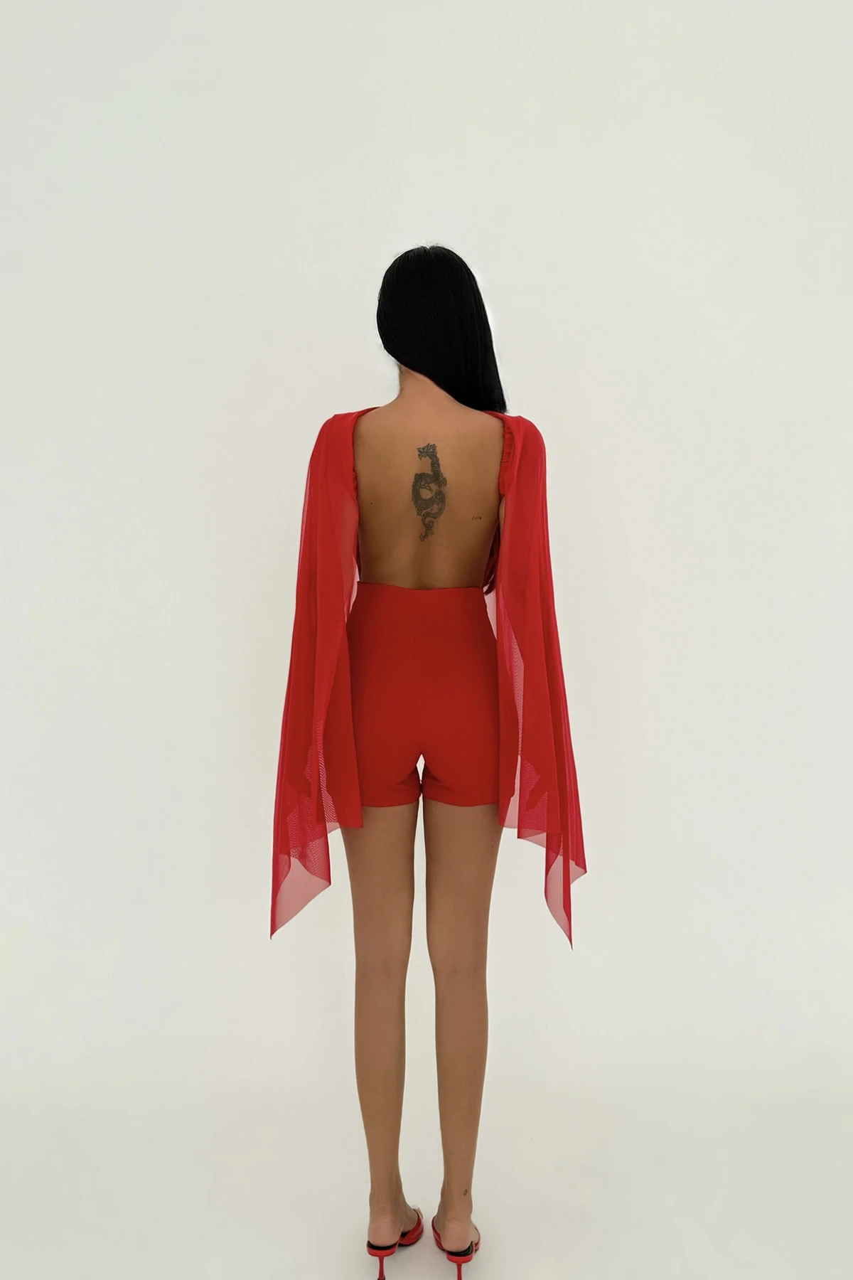 Picture of Red Basic Jumpsuit