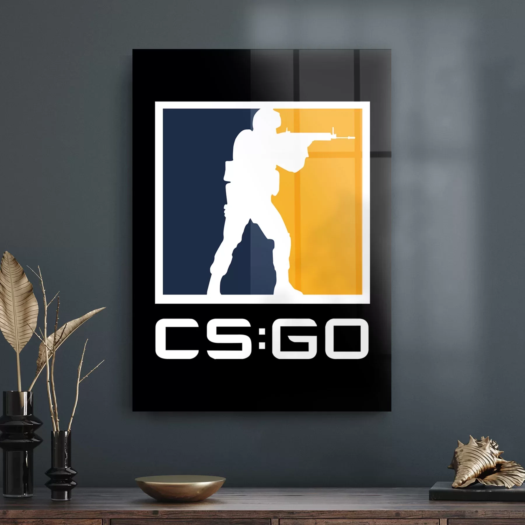Picture of Decovetro Cam Tablo CS GO 30x40 cm