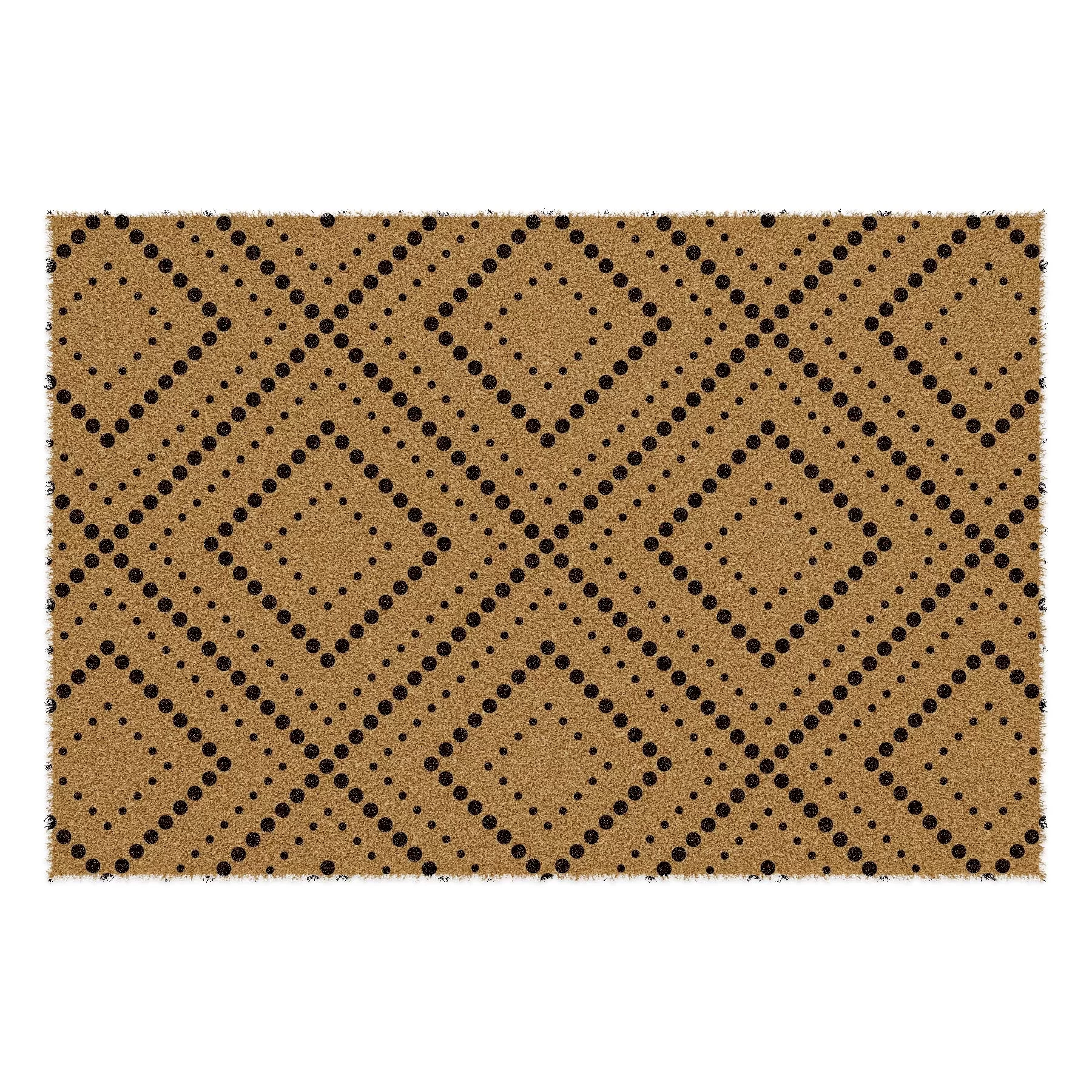 Picture of Decovetro Paspas Kare Puantiye Desenli Kapı Önü Paspası 40 x 60 cm