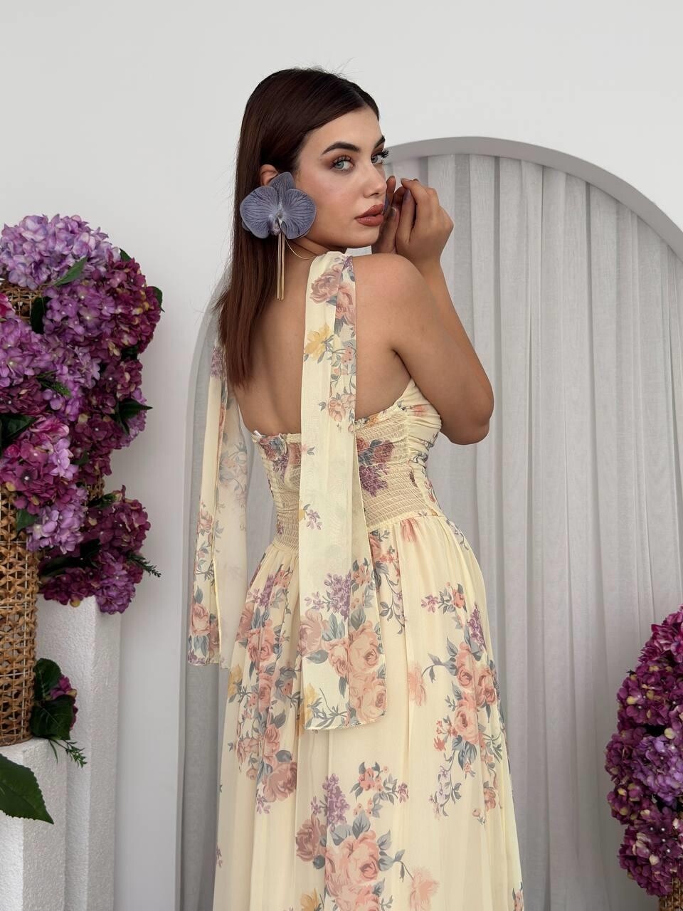 Picture of Meno Fularlı Elbise