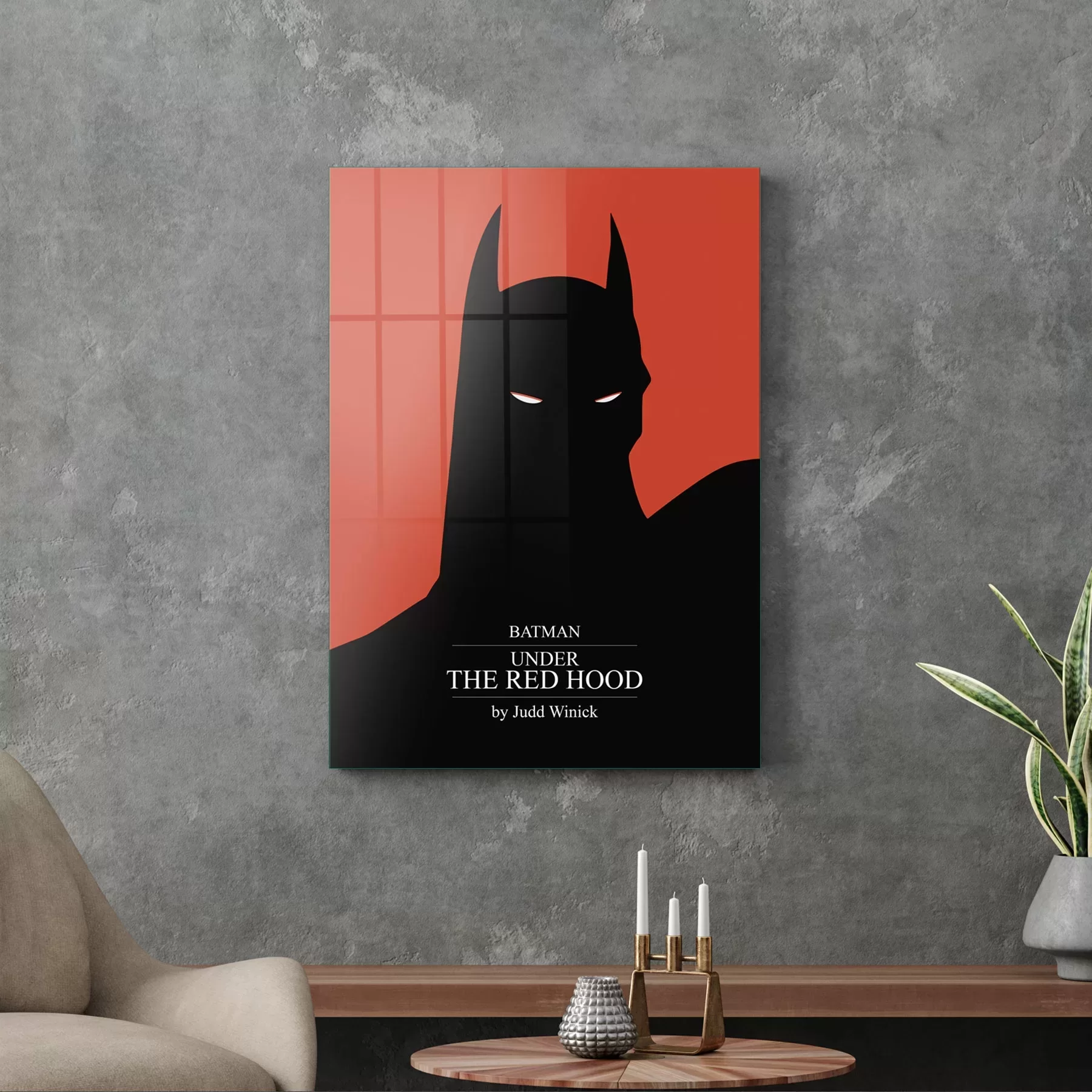 Picture of Decovetro Cam Tablo Batman Red Hood 30x40 cm