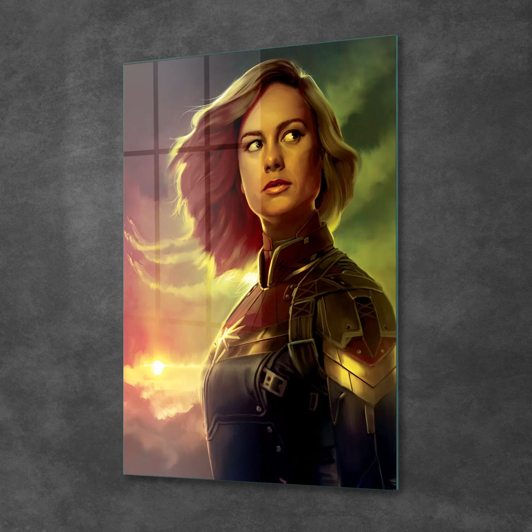 Picture of Decovetro Cam Tablo Captain Marvel 70x100 cm
