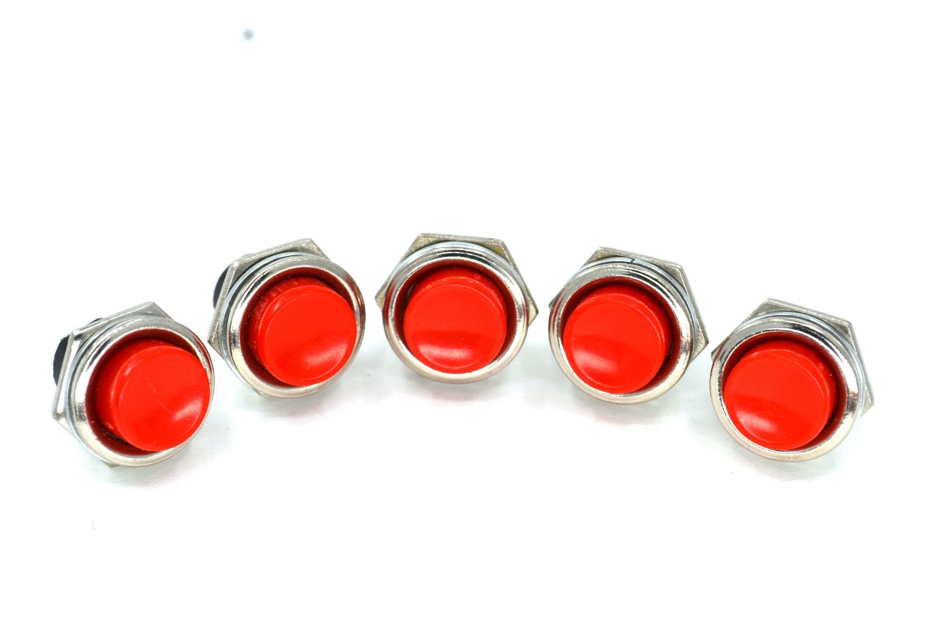 Picture of Kırmızı Buton 1-0 Metal Gövde Fiş:2,8mm