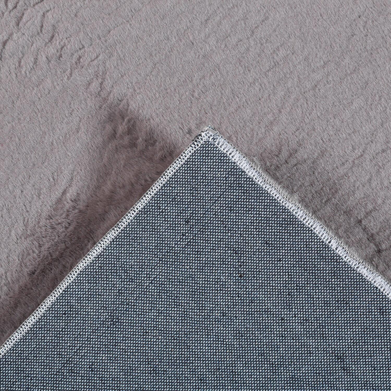 Picture of Jassrug Soft Tavşan Tüyü Kürk Halı 160x230 Antrasit