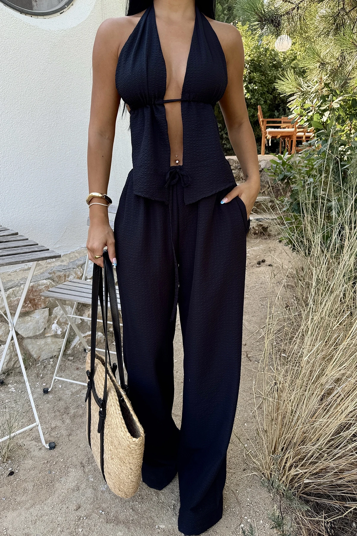 Picture of Black Trouser Suit