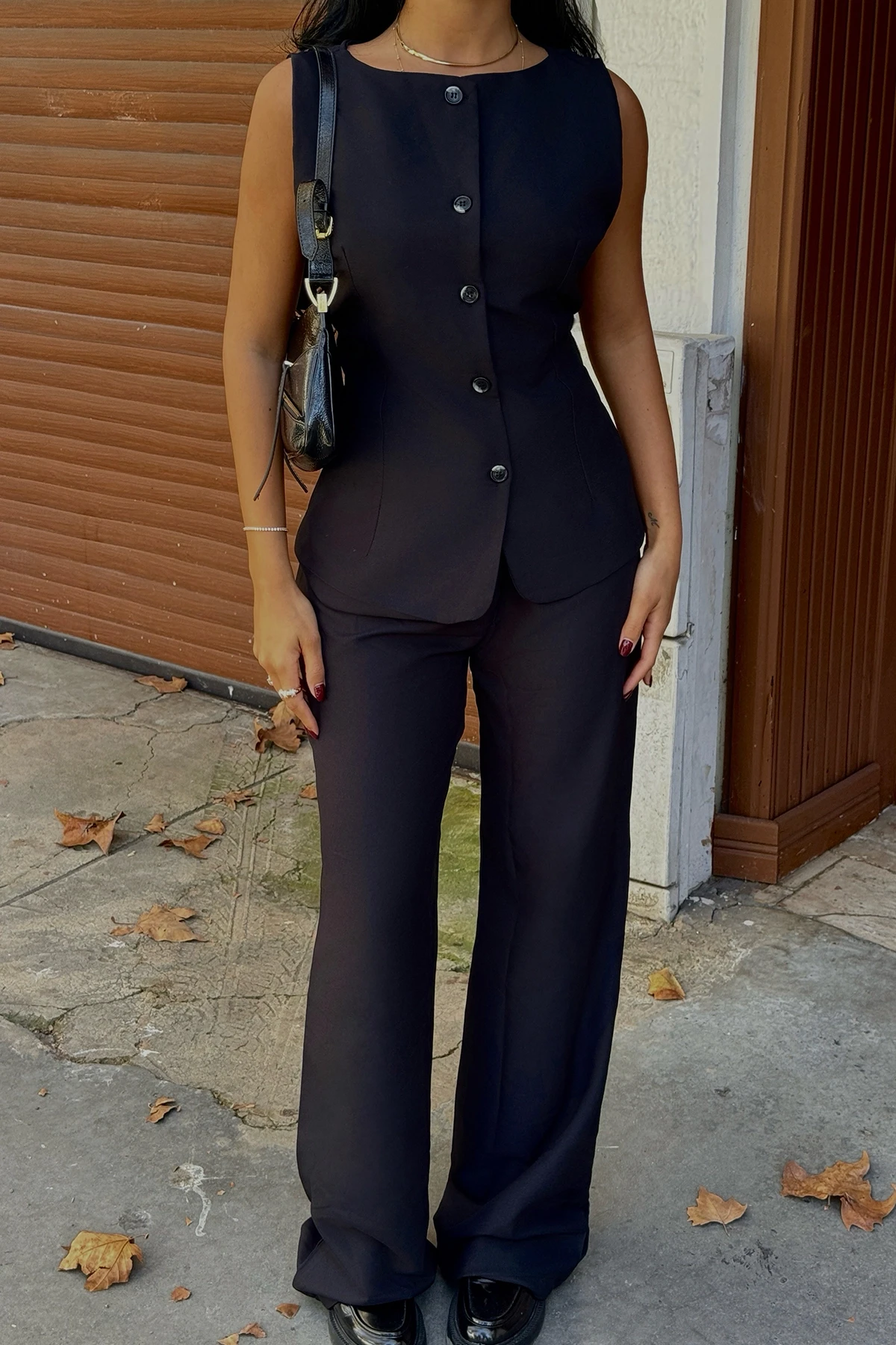 Picture of Black Trouser Suit
