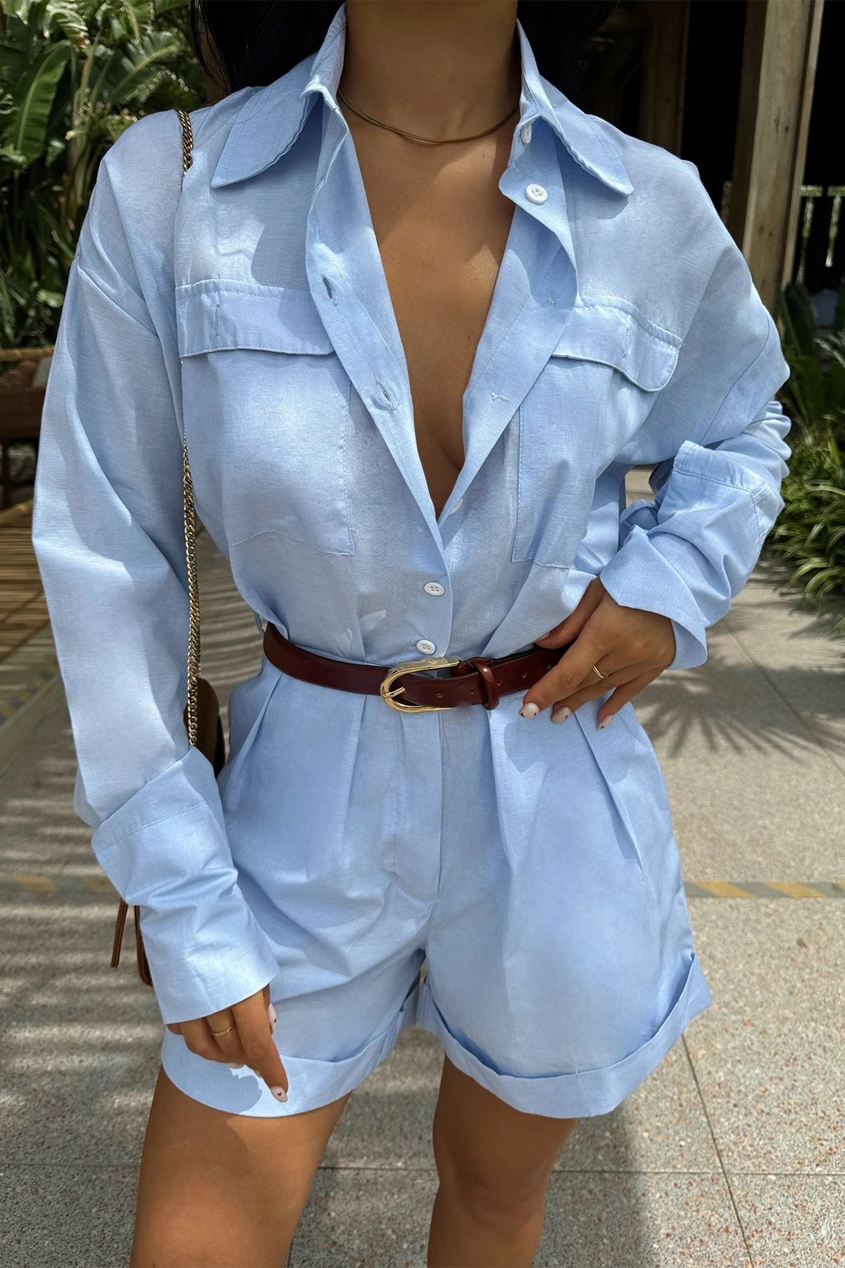 Picture of Blue Rachel Jumpsuit