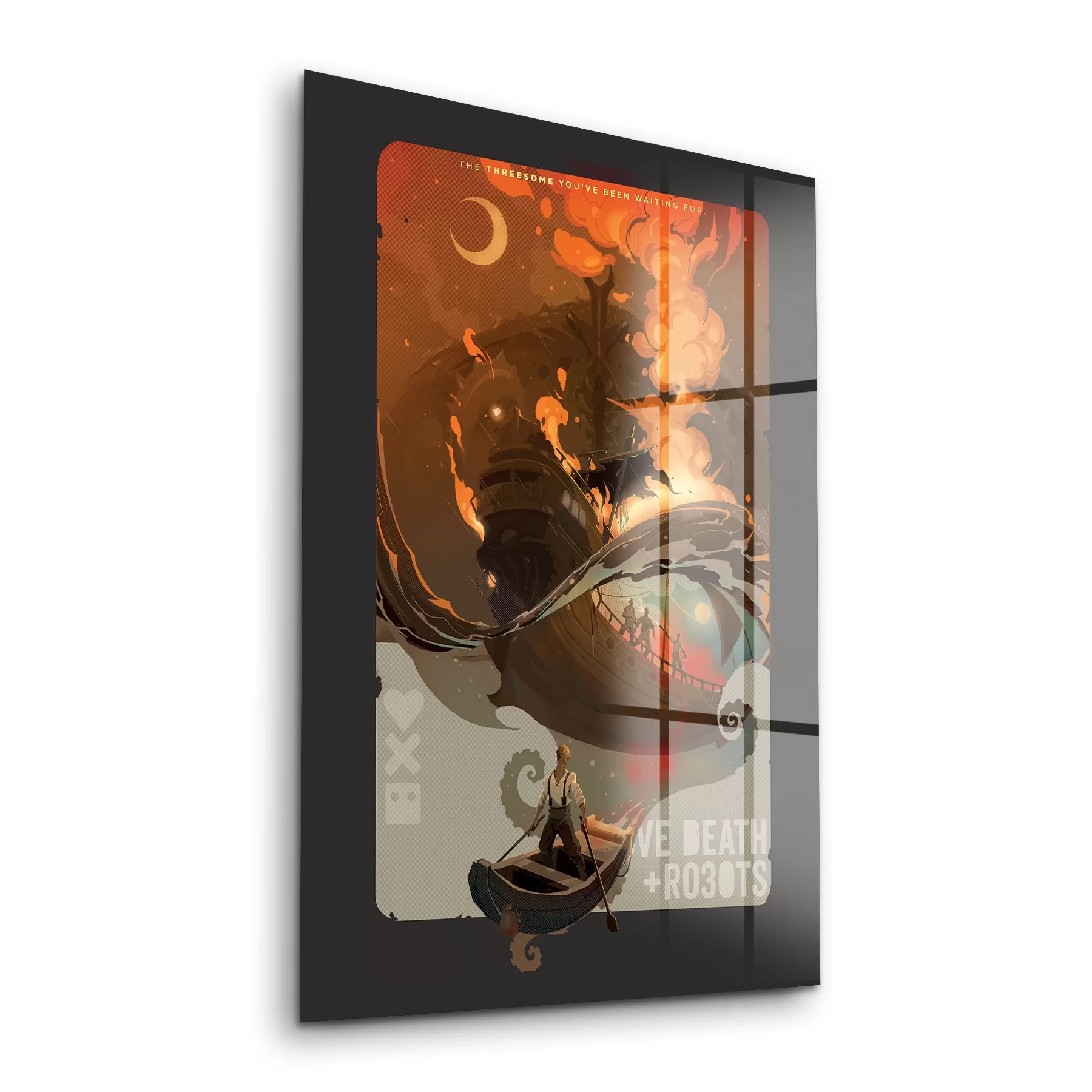 Picture of Decovetro Cam Tablo Love Death Robots Bad Travelling Poster 30x40 cm