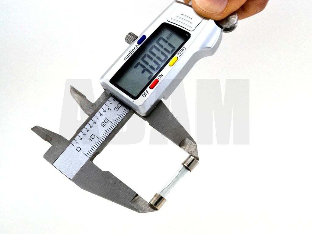 Picture of 100 Adet 1 Amper Cam Sigorta 1A 6X30mm MT-CAM3001