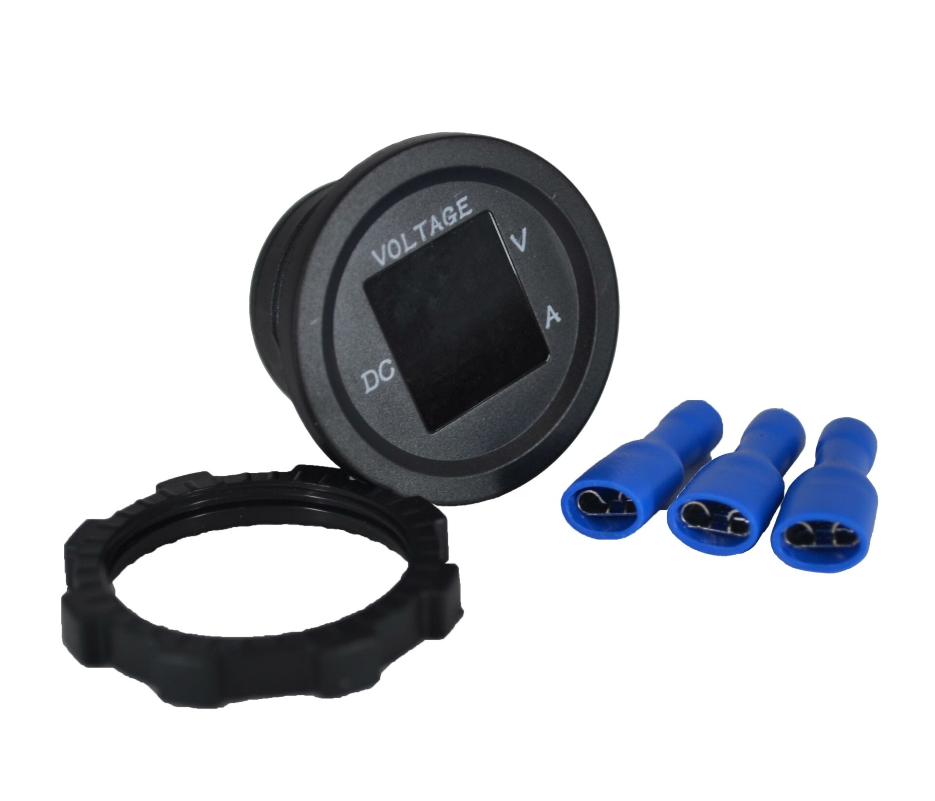 Picture of 12V 48V DC Voltmetre Ampermetre 0-10A Yuvarlak MT-GP03