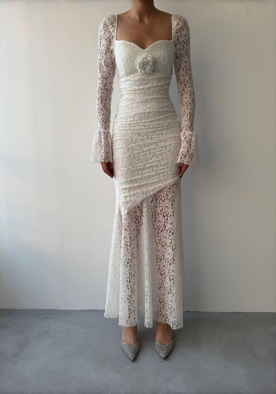 Picture of Joha Gül Detaylı Elbise