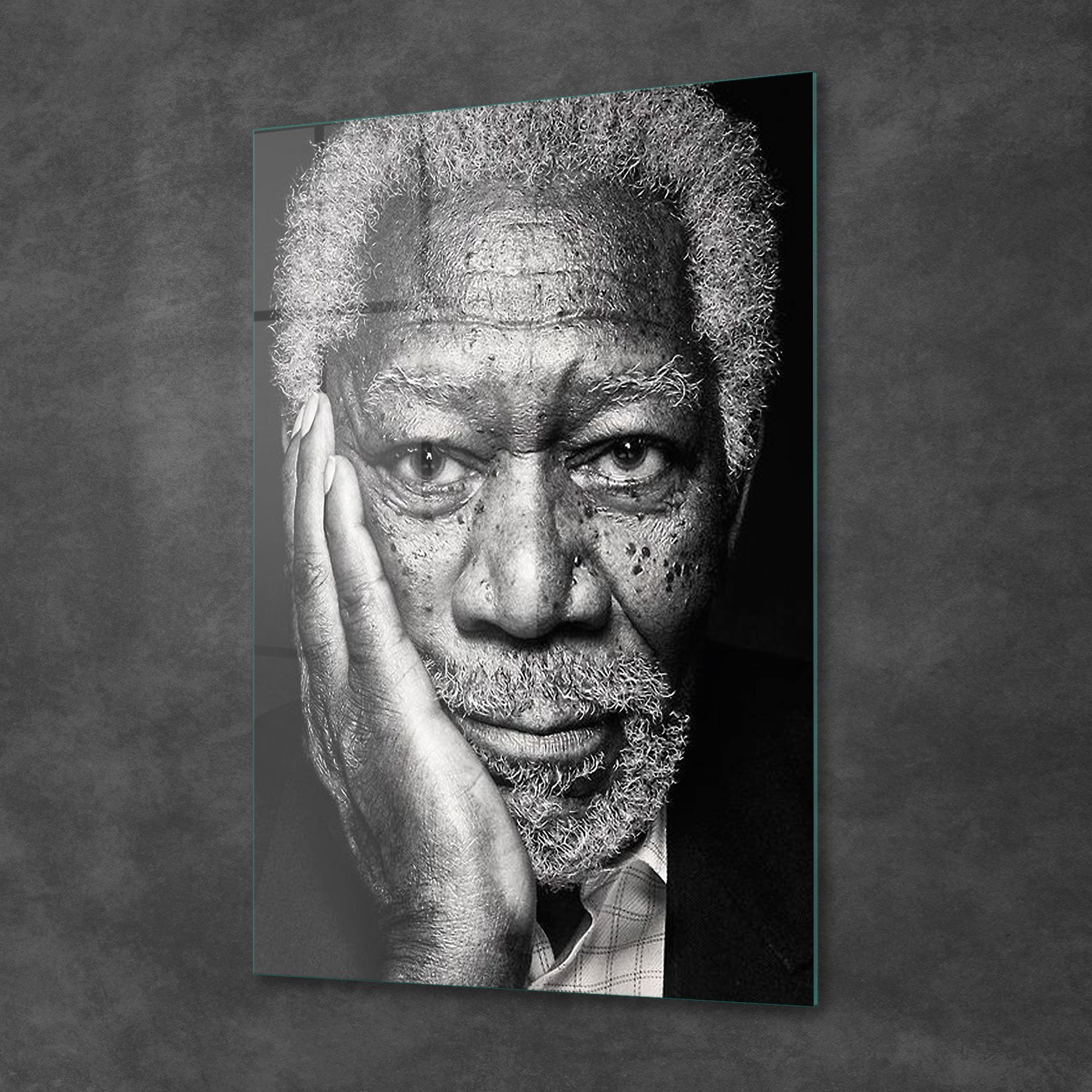 Picture of Decovetro Cam Tablo Morgan Freeman 30x40 cm
