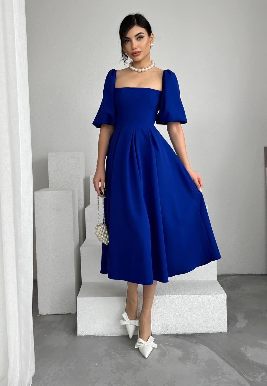 Picture of Benjamin Çan Etekli Midi Boy Elbise