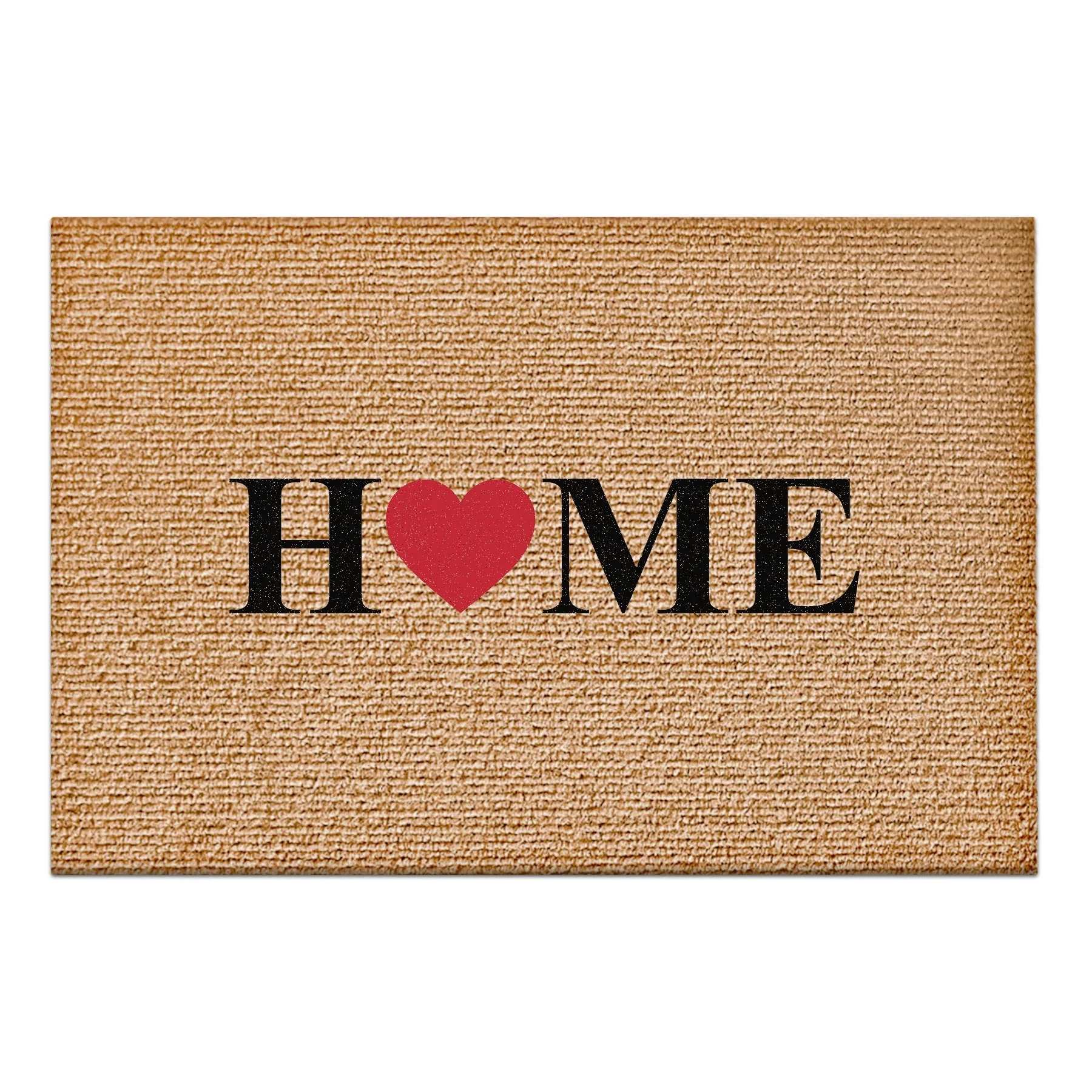 Picture of Decovetro Kapı Önü Halı Paspas Renkli Kalp Desenli 40 x 60 Cm