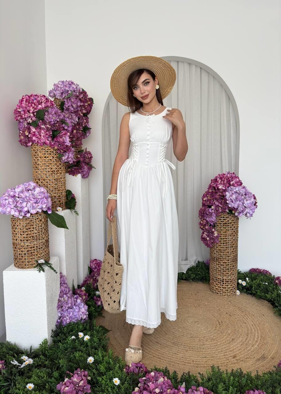 Picture of Lulo Bağcık Detaylı Elbise