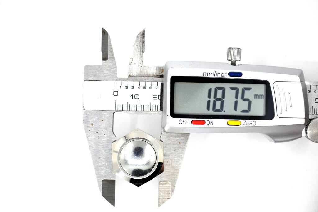 Picture of 19mm Yaylı Metal Buton Işıksız 1NO Bombeli Anahtar MT-ANY19