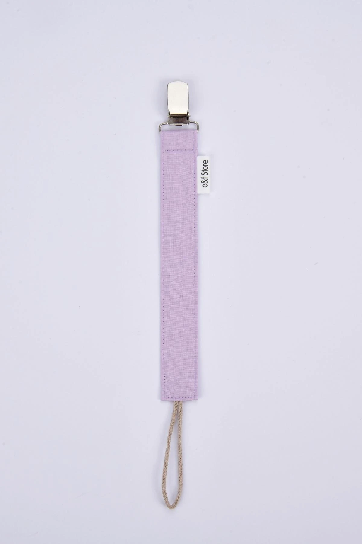 Picture of Pamuk Kumaşlı Emzik Zinciri – Lila