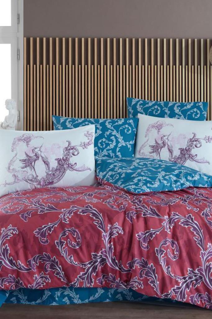 Picture of Avangarde Çift Kişilik Ranforce Nevresim Takımı Kırmızı