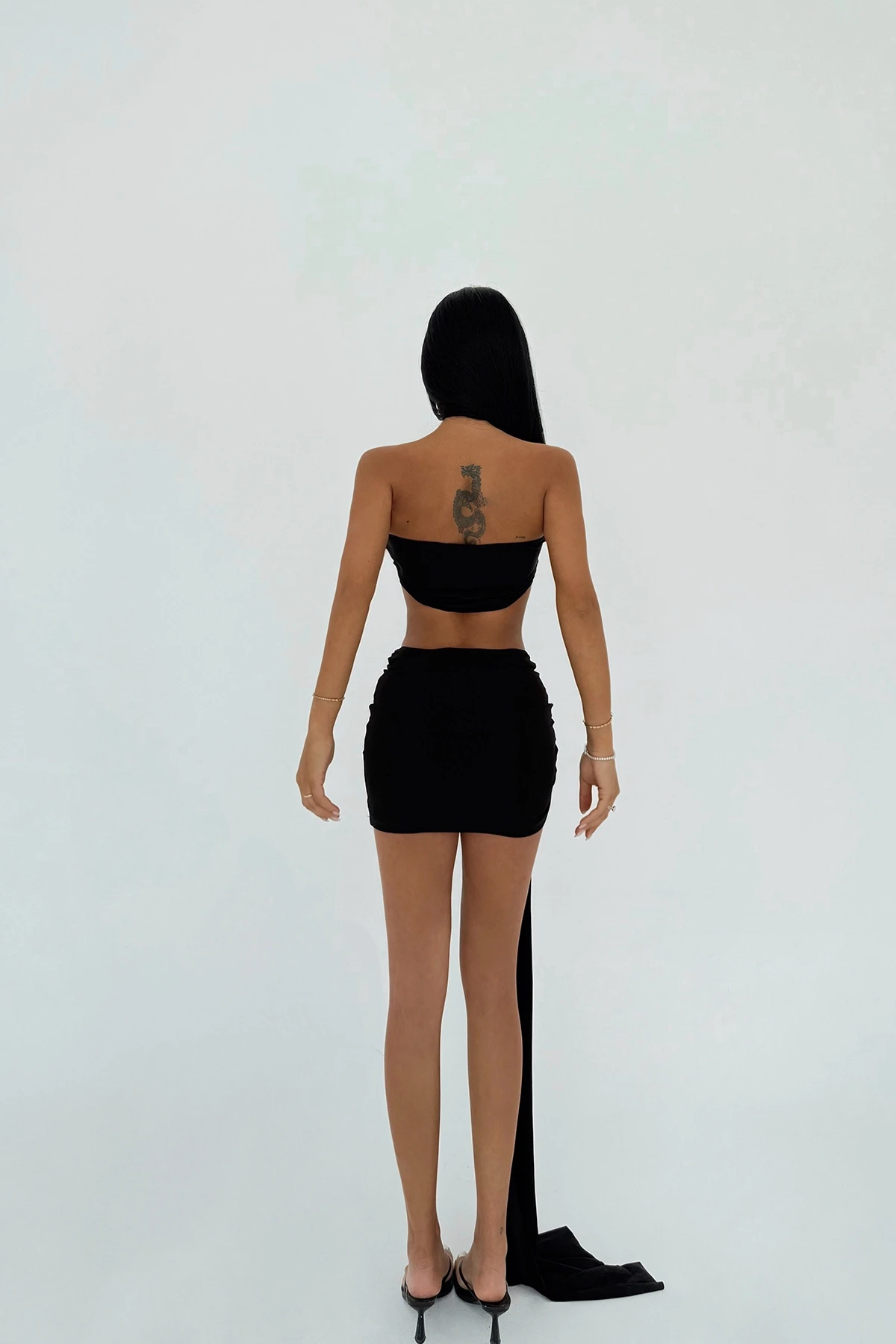 Picture of Black Skirt Suit