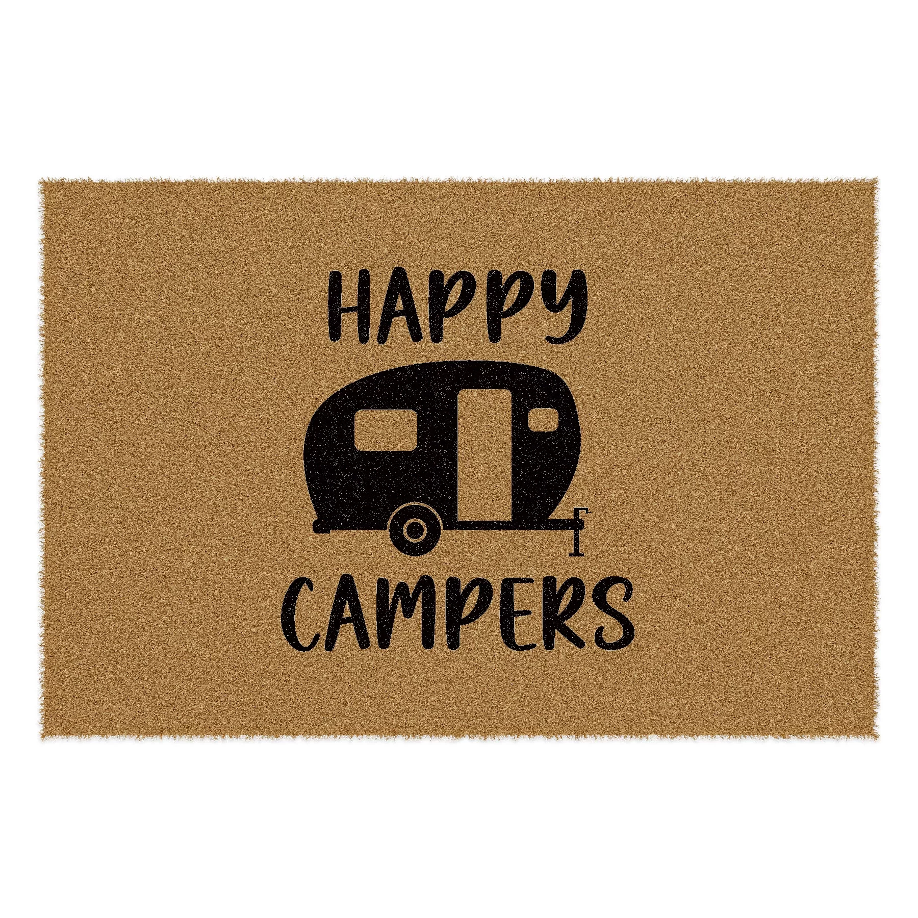 Picture of Decovetro Paspas Happy Campers Desenli Kapı Önü Paspası 40 x 60 cm