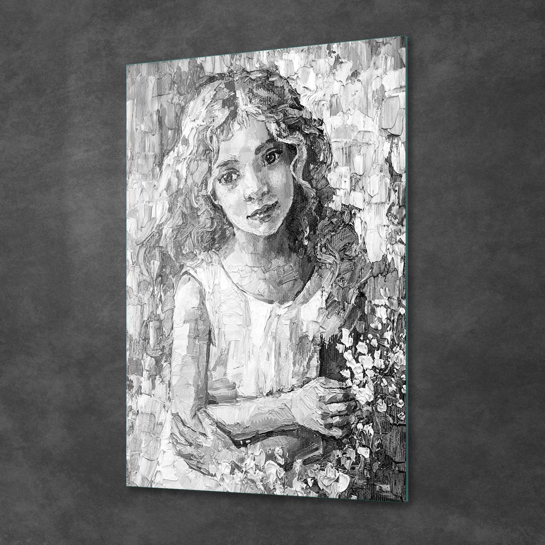 Picture of Decovetro Cam Tablo Yağlı Boya Sanatsal 30x40 cm