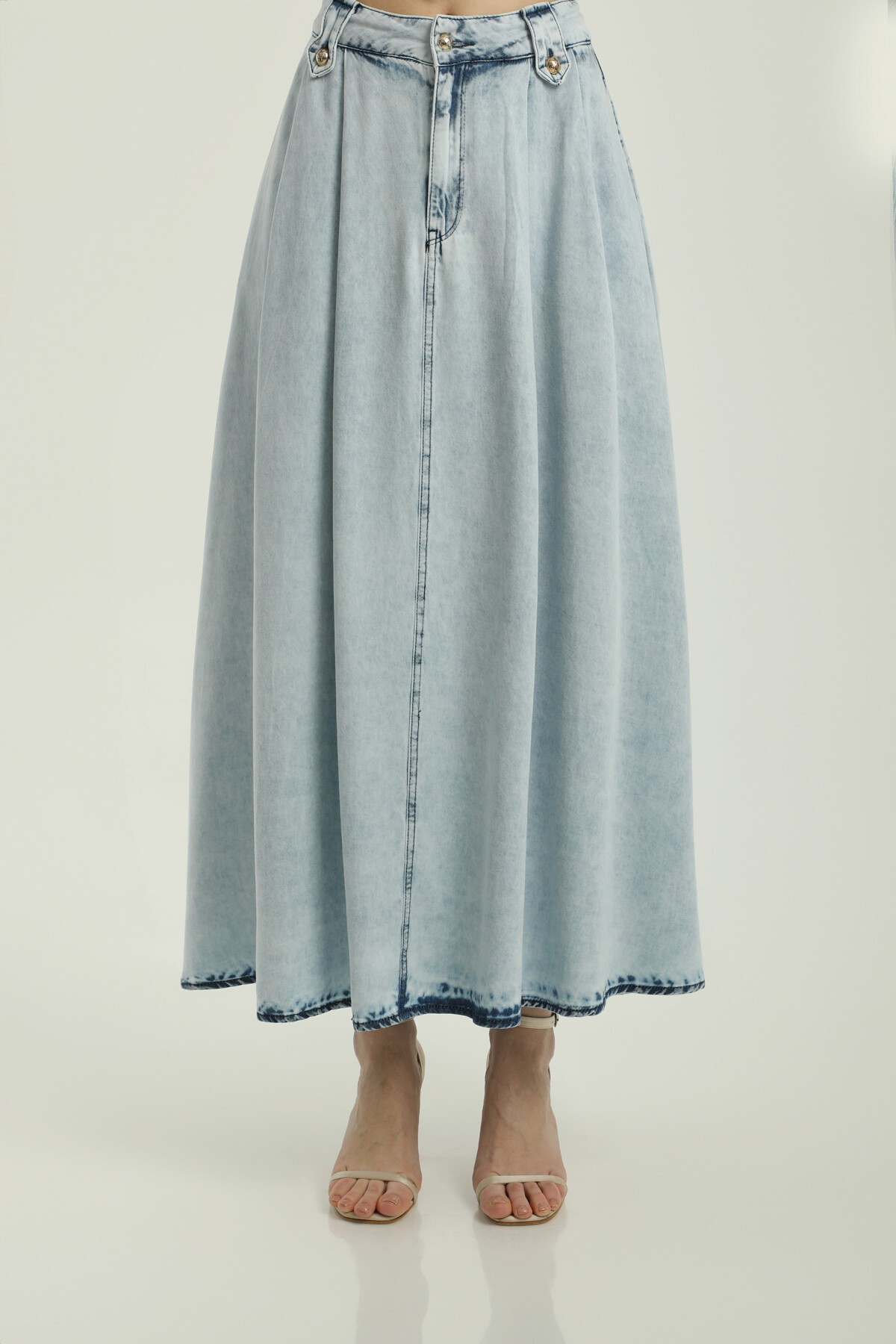 Picture of ETEK ÖNÜ PİLELİ UZUN ETEK