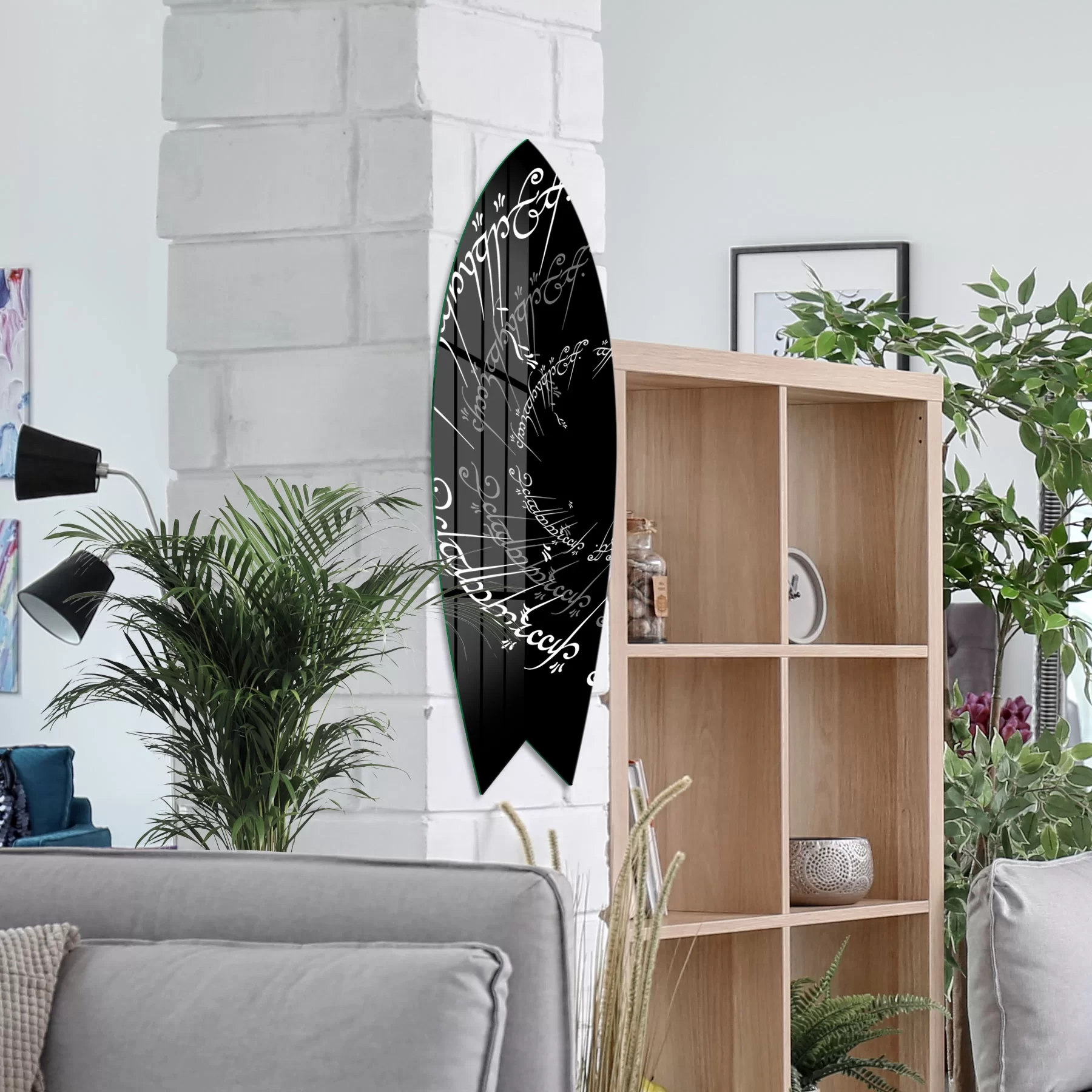 Picture of Decovetro ST 4055 Dekoratif Cam Sörf Tahtası 33x100 Cm