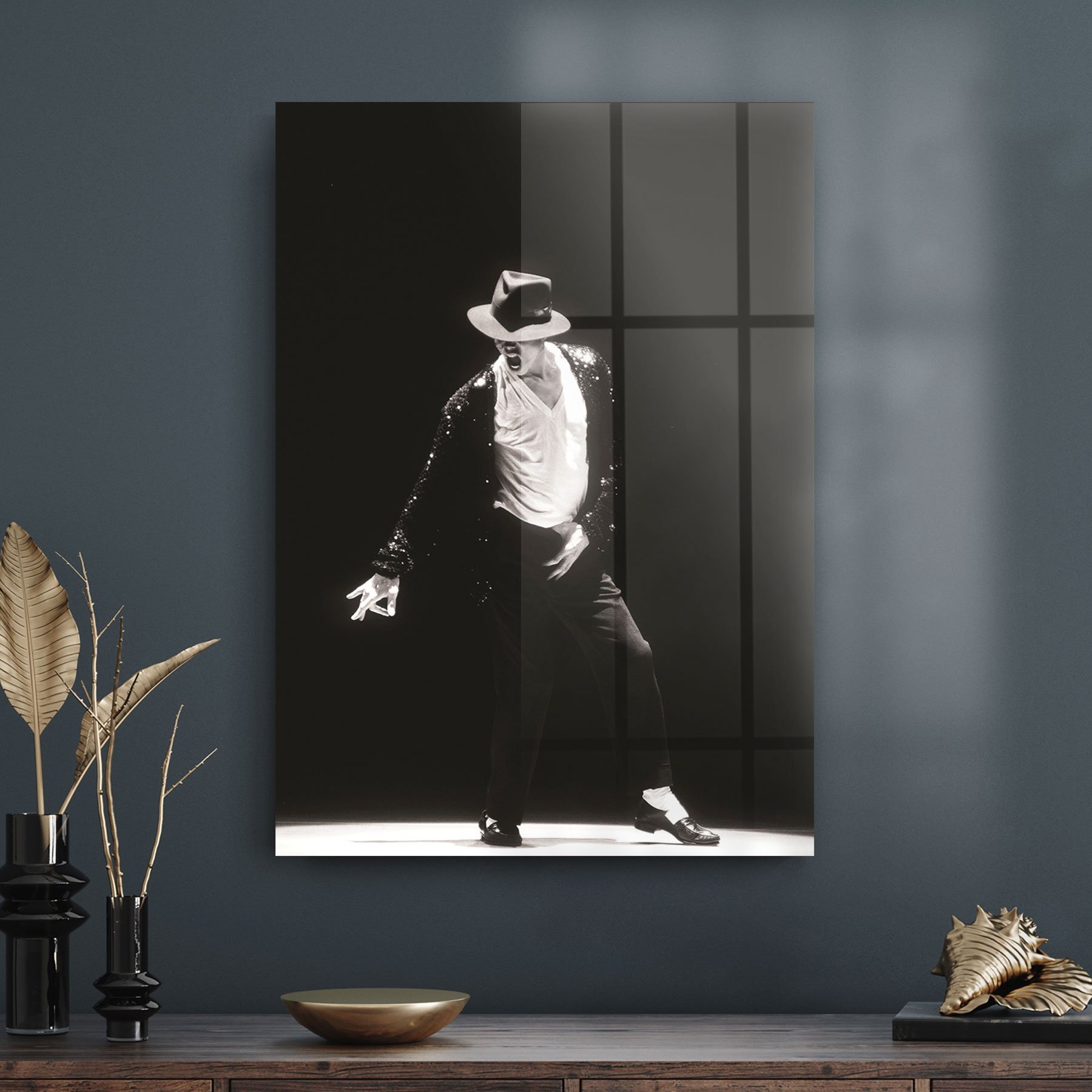Picture of Decovetro Michael Jackson Cam Tablo 30x40 cm