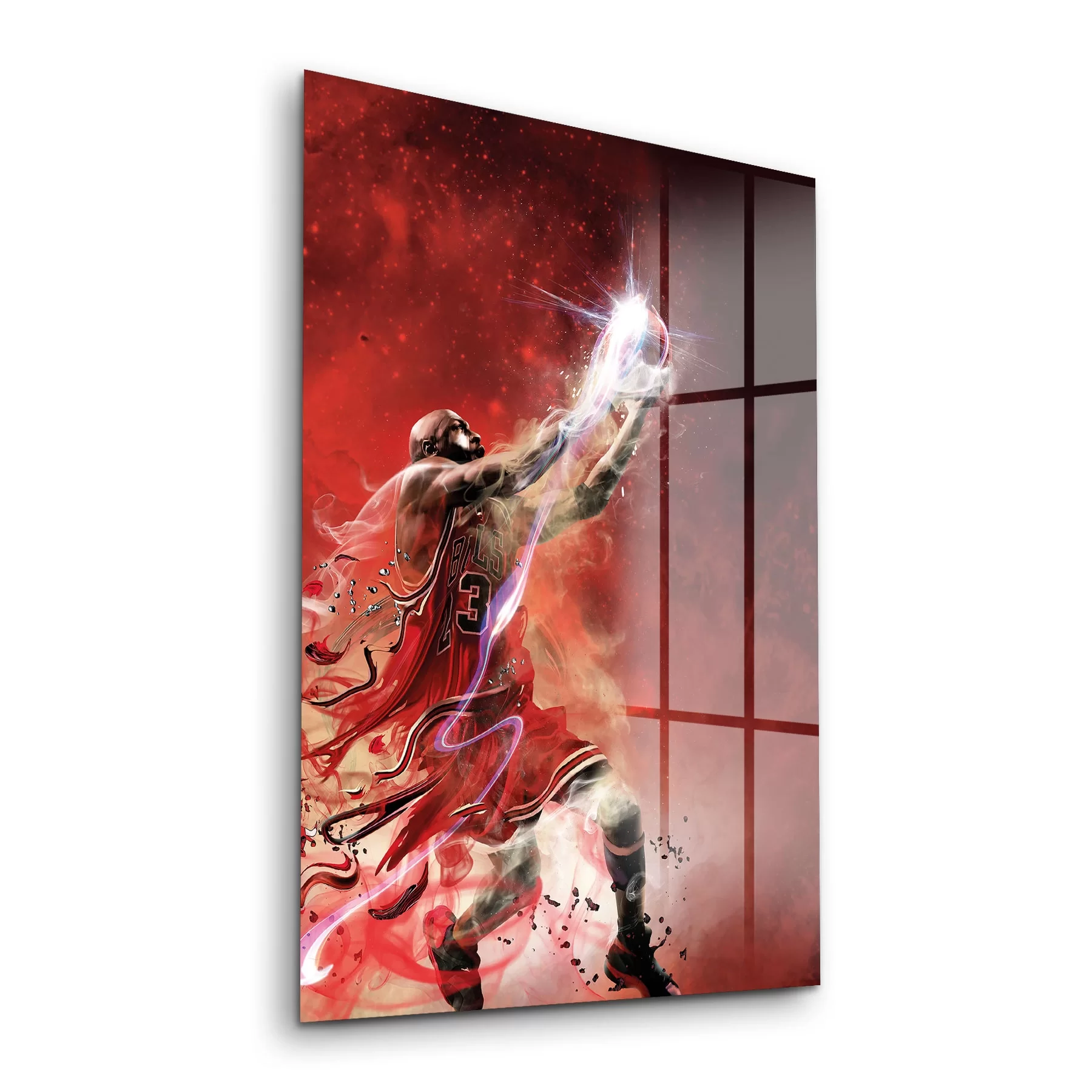 Picture of Decovetro Cam Tablo Flying Michael Jordan 30x40 cm