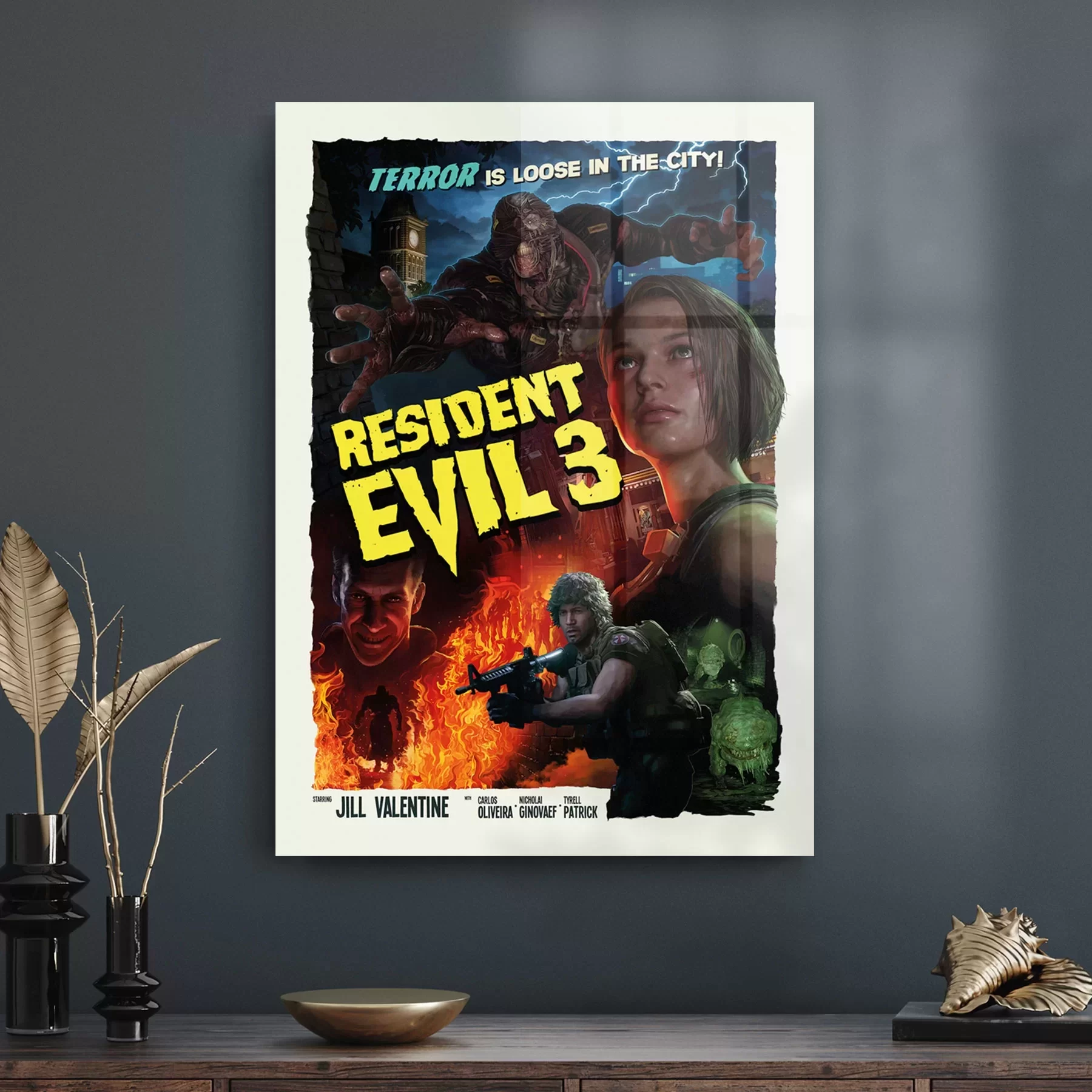 Picture of Decovetro Cam Tablo Resident Evil 30x40 cm
