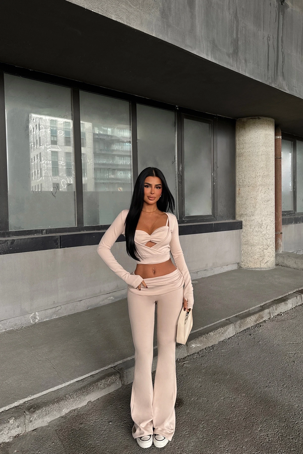 Picture of Cream Trousers Set