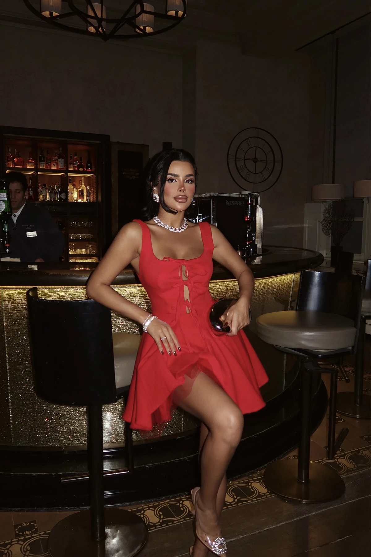 Picture of Red Melinai Dress