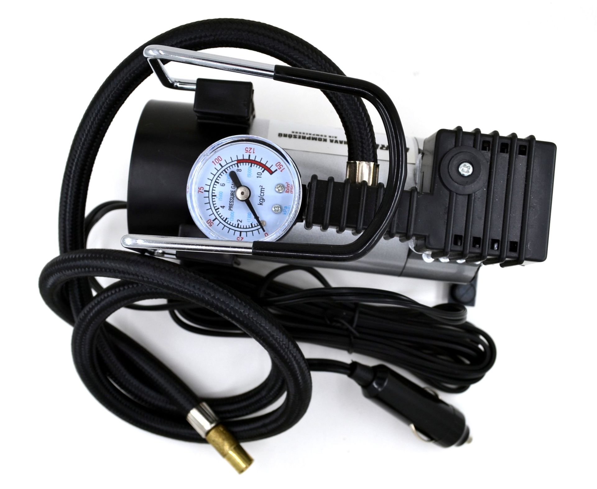 Picture of Lastik Şişirme Pompası Metal Hava Kompresörü 12V 150 Psi