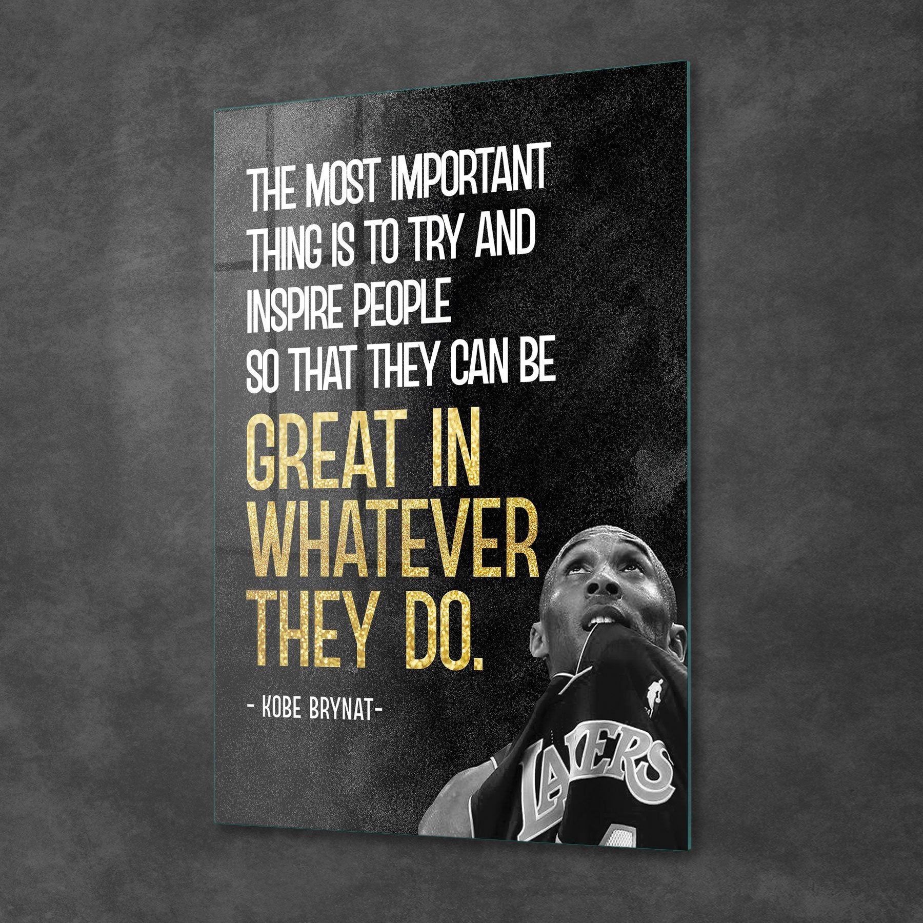 Picture of Decovetro Cam Tablo Kobe Whatever 50x70 cm