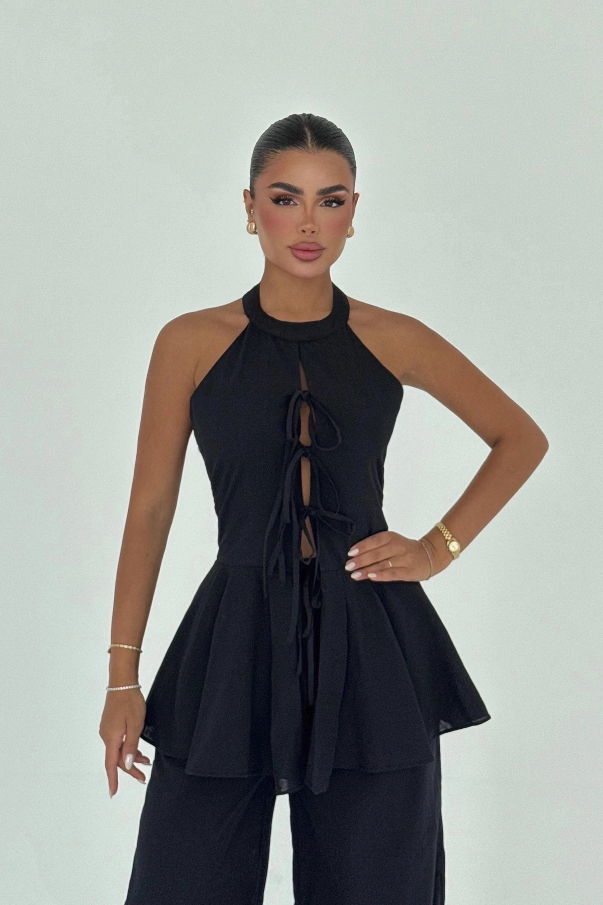 Picture of Black Trouser Suit