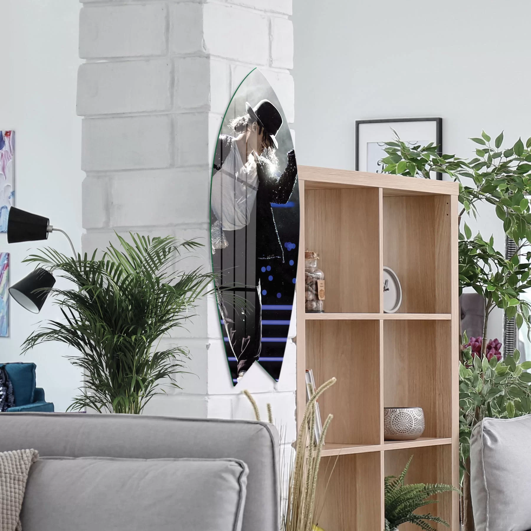 Picture of Decovetro ST 4092 Dekoratif Cam Sörf Tahtası 33x100 Cm