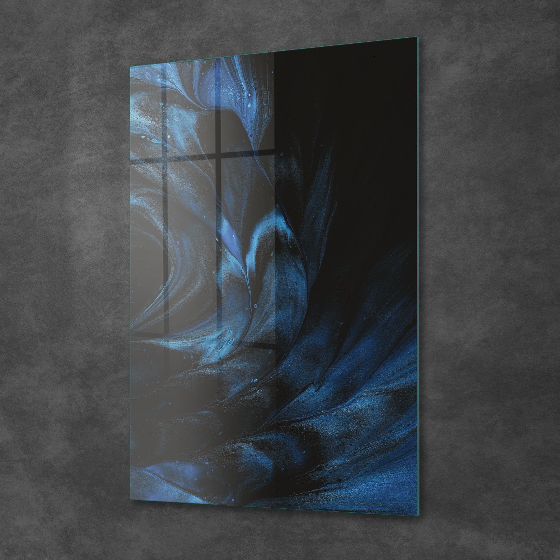 Picture of Decovetro Cam Tablo Blue Angel Wing 30x40 cm