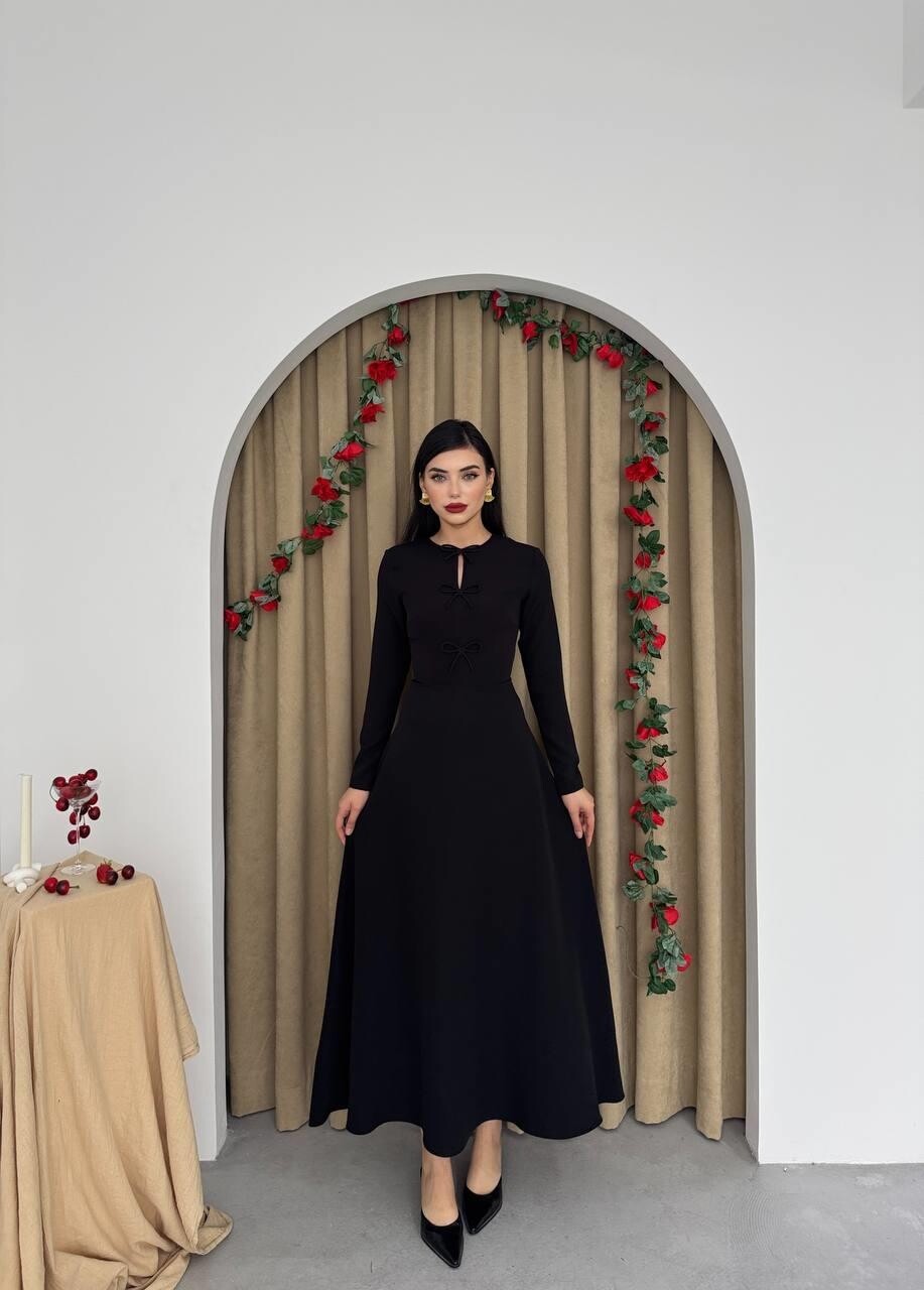 Picture of Ofse Fiyonk Detaylı Elbise