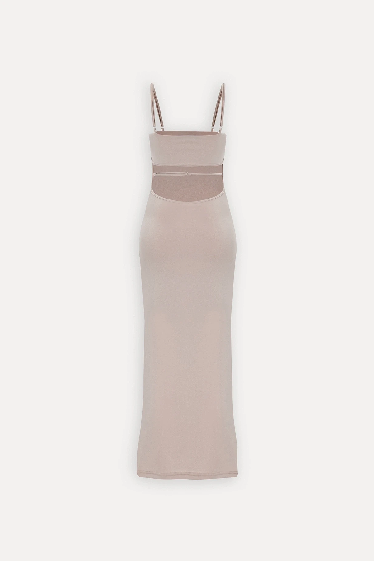 Picture of Beige Back Detail Dress